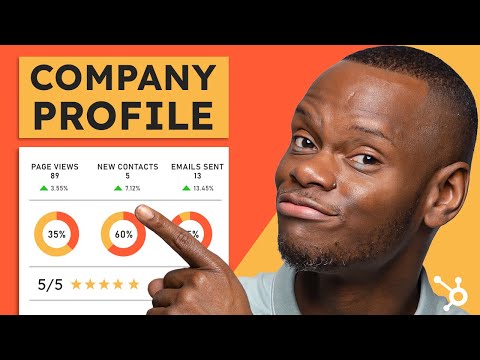 How To Create the ULTIMATE Company Profile for Your Small Business (FREE TEMPLATE) [Video]