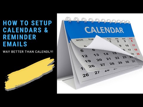 How To Setup Calendars & Reminder Emails In Fractal-CRM [Video]