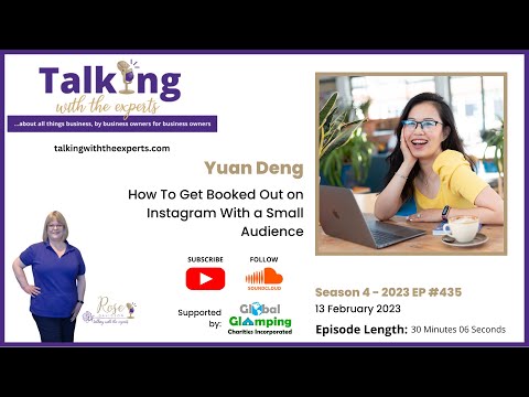 2023 EP435 Yuan Deng – How To Get Booked Out on Instagram With a Small Audience [Video]