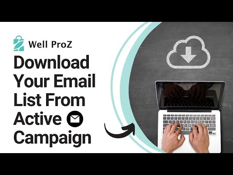 How to Download Your Email CSV File in Active Campaign [Video]