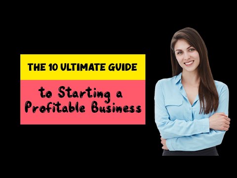 The 10 Ultimate Guide to Starting a Profitable Business | RedFact Notion [Video]