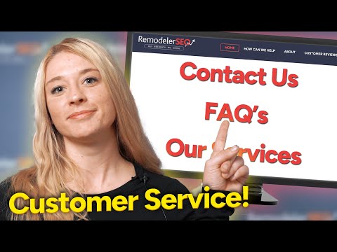 How to Use Your Website for Customer Service! [Video]