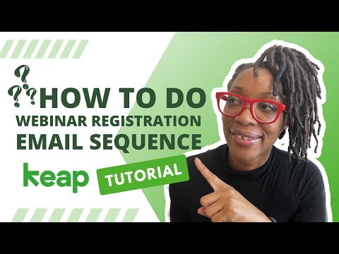 How to do Webinar Registration Campaign Automation using Keap CRM [Video]