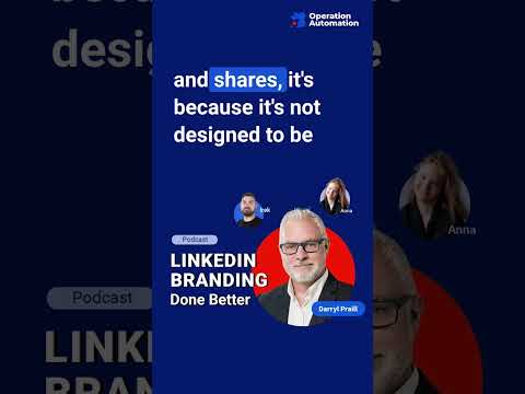 LinkedIn branding done better! Listen to the newest episode and find out all the secrets 💙 [Video]
