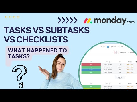 How to Maximize Your Monday: The Surprising Truth About Tasks, Subtasks, and Checklists [Video]