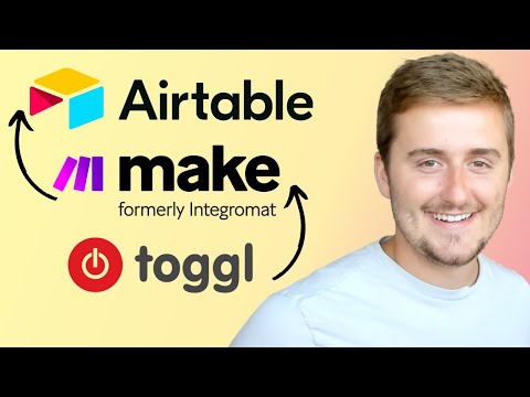 Hourly Tracking System: Toggl to Airtable using Make.com for Time Tracking (formerly Integromat) [Video]