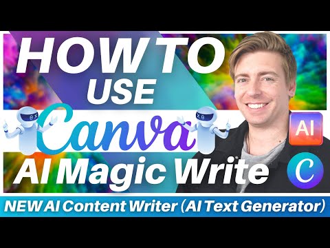 How to use Canva AI | NEW AI Content Writer (Magic Write Text Generator) [Video]