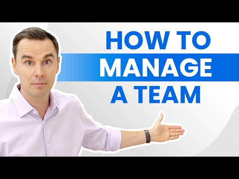 How to Manage a Team [Video]
