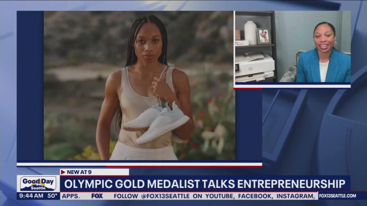 Olympic gold medalist talks entrepreneurship [Video]