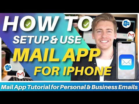 How to Setup & Use Mail App on iPhone | Personal & Business Email (2023) [Video]