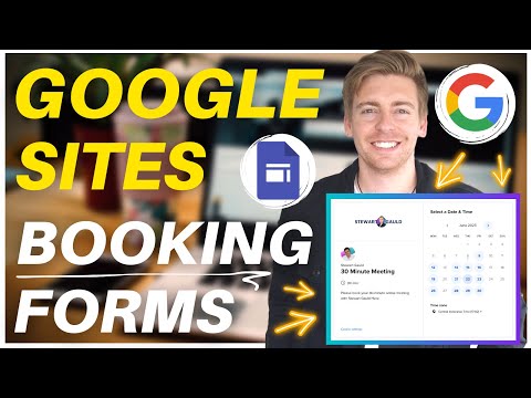 How to add a Booking Form to Google Sites (Three Simple Methods) [Video]