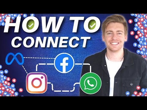 How to connect Business Instagram, Facebook Page and WhatsApp together [Video]