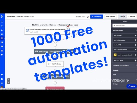 Get Started With Automation In 5 Minutes With Free Templates! [Video]