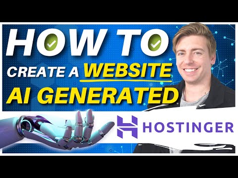 How to Create an EPIC AI Generated Website with Hostinger (Affordable Hosting & Domain) [Video]
