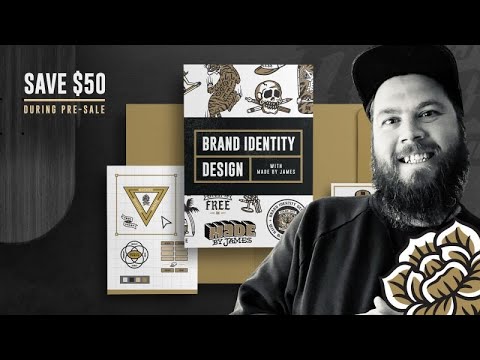 Brand Identity Design w/ Made By James (Course Promo) [Video]