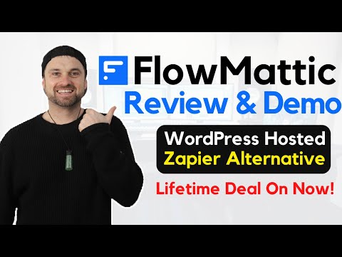 FlowMattic Review ❇️ WordPress Hosted Zapier Alternative 🤯 Lifetime Deal [Video]