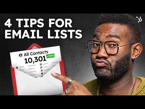 Grow Your Email List from 0 to 10,000+ (Free Template) [Video]