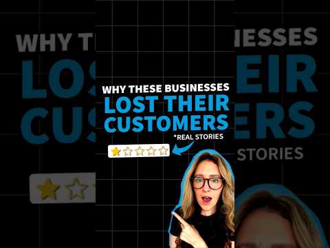 How A Great Business Loses Customers [full video on our channel]