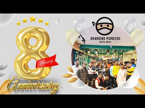 Celebrating 8 Inspiring Years : The Success Journey of Branding Pioneers | Digital Marketing Agency [Video]