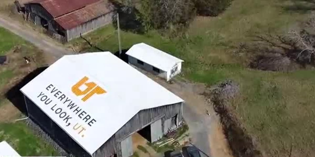 University of Tennessee implementing barn-top billboards [Video]