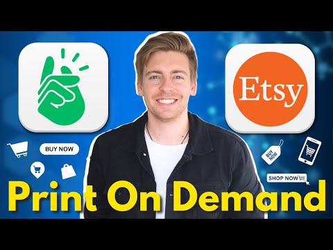 Print On Demand Products with Etsy | Automate Sales! (Connect Etsy to Printify) [Video]