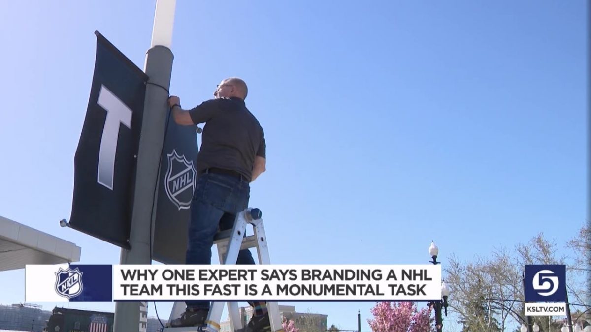Video: One expert says branding a NHL team this fast is a monumental task [Video]