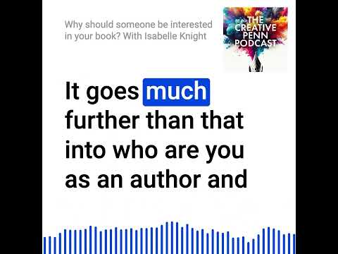 Why should someone be interested in your book? [Video]
