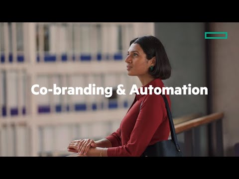 HPE Marketing Pro Video – Co-branding and automation