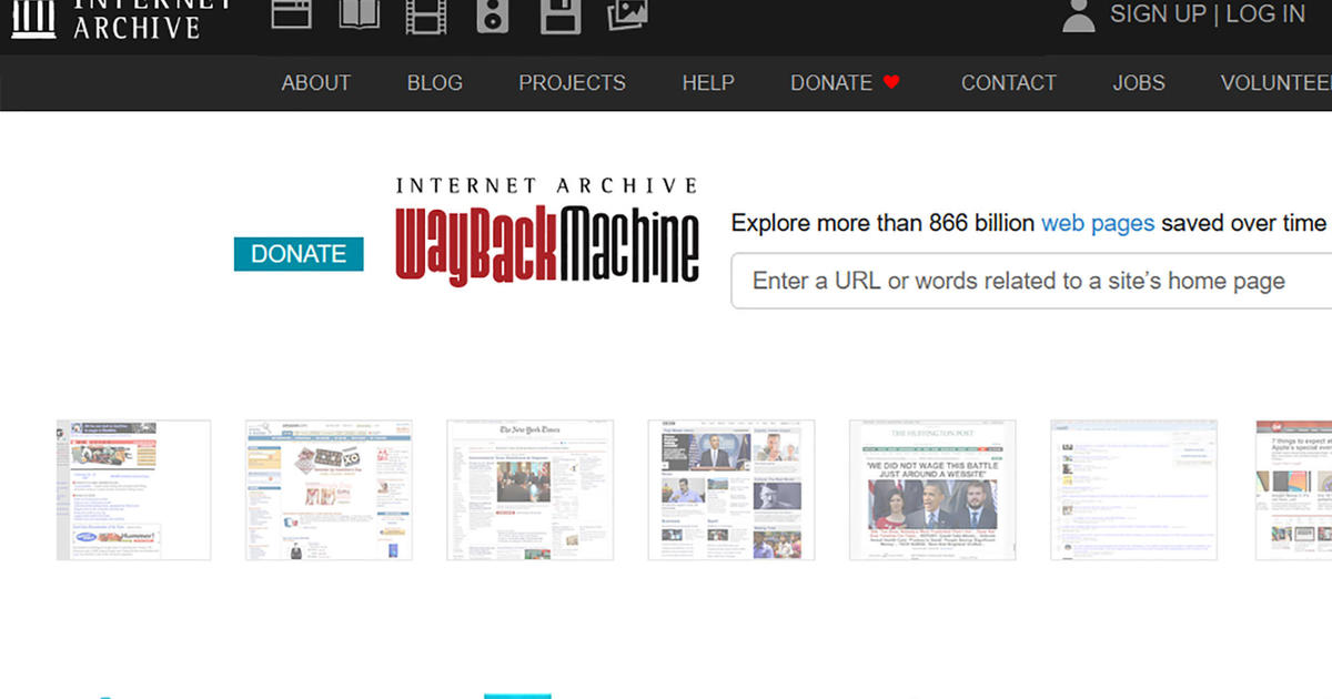 The Internet Archive’s Wayback Machine [Video]