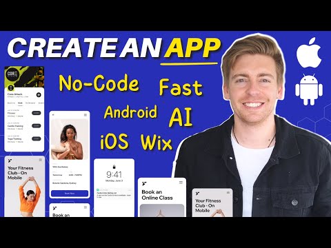 Build A No-Code App for IOS and Android with AI (Wix App Builder Tutorial) [Video]