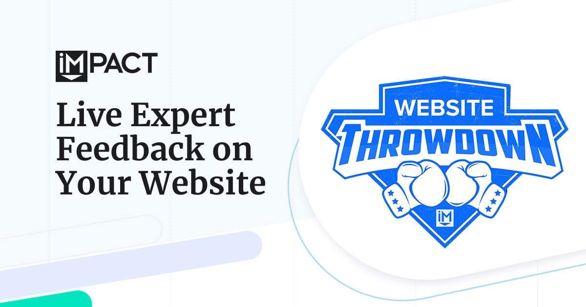 Live, Actionable Website Feedback | Website Throwdown [Video]