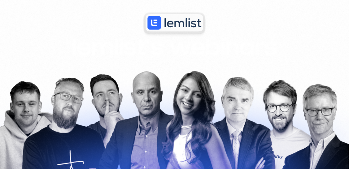 lemlists live webinars | The sales events you cant miss! [Video]