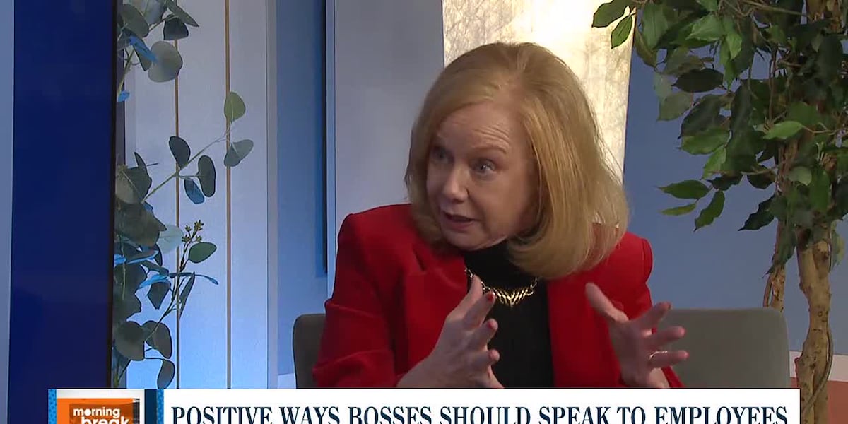 Good Biz with Liz: Advice for bosses on how to speak positively to employees [Video]