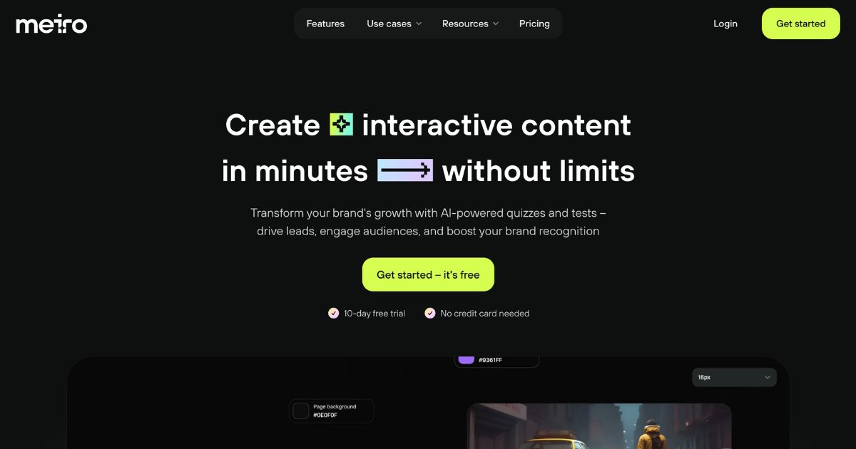 Meiro: AI-powered interactive content tool [Video]