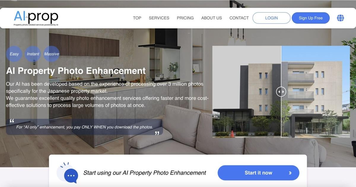 AI-prop Delivers Japan-Quality AI Photo Enhancement in seconds for U.S. Real Estate Professionals | PR Newswire [Video]