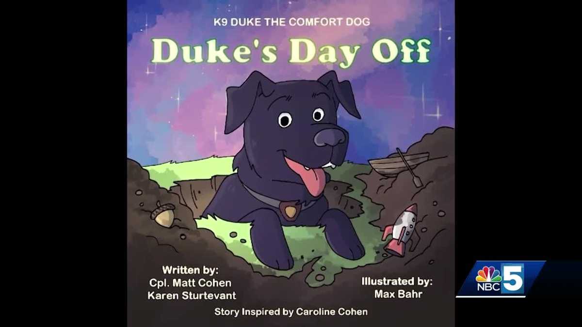 Vermont therapy dog launches his second book [Video]