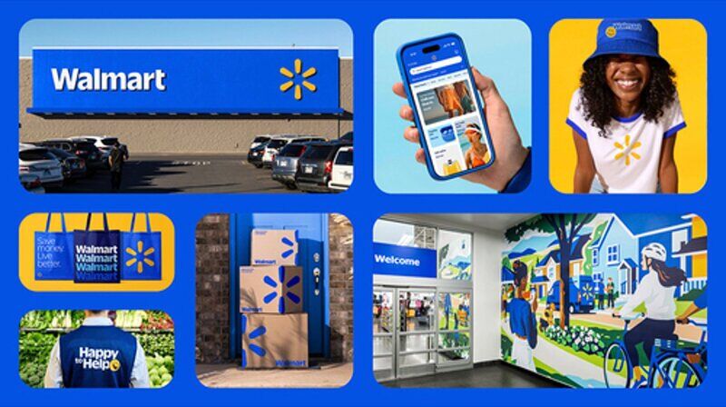 Approachable Retailer Branding Updates : Walmart brand refresh [Video]