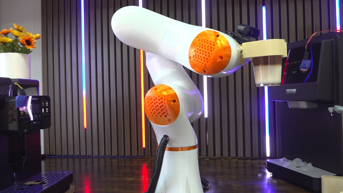 Robot makes coffee in the Rocket City [Video]