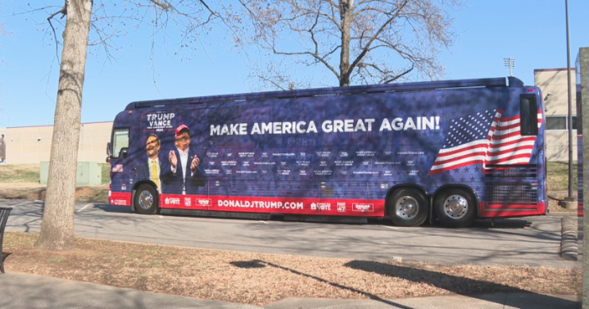 Nashville bus company participating in presidential inaugural parade [Video]