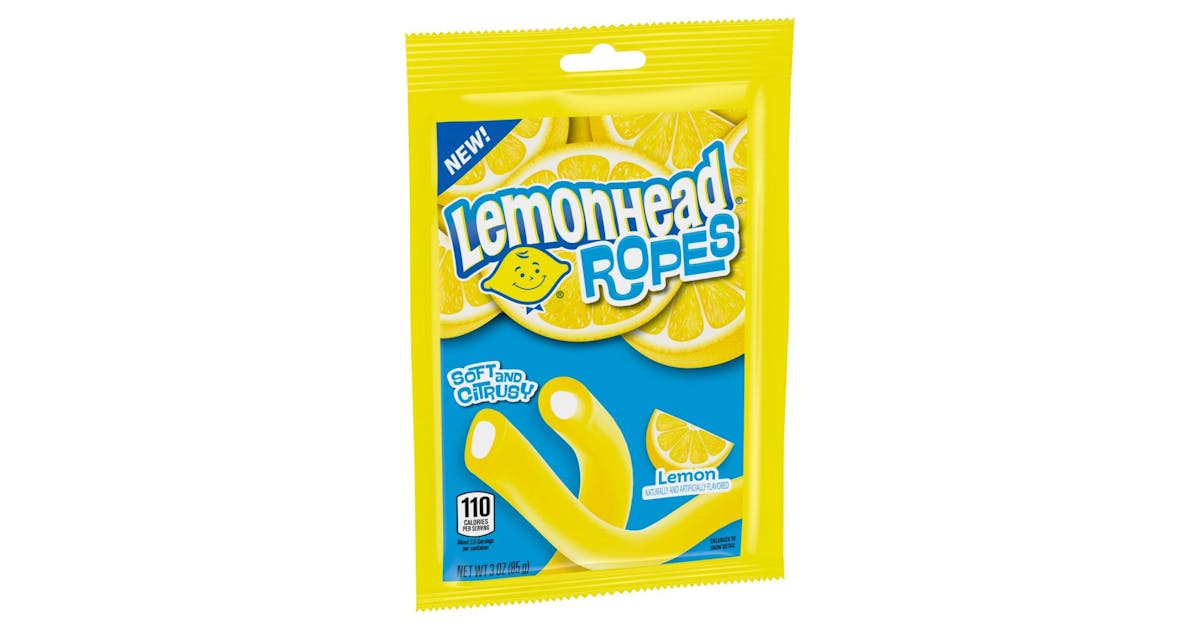 Lemonhead Ropes in Peg Bag Packaging [Video]