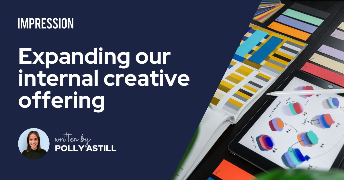 Expanding our internal creative offering with the launch of a new department [Video]