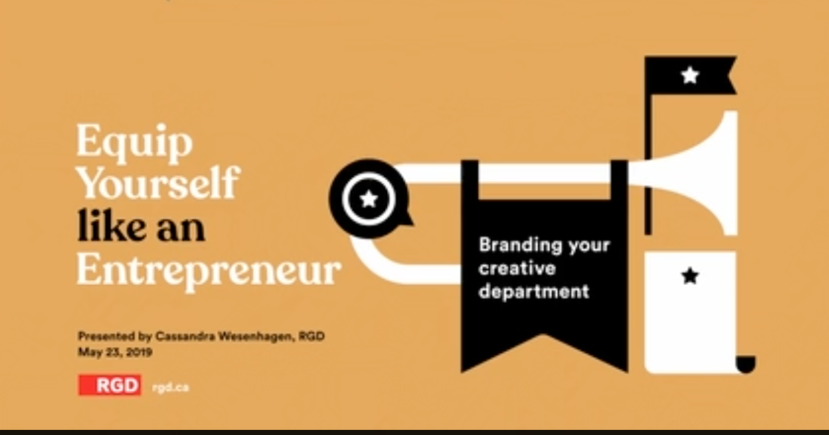 Branding Your Creative Department by Cassandra Wesenhagen RGD [Video]