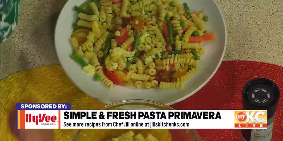 Chef Jill: Pasta Primavera [Video]