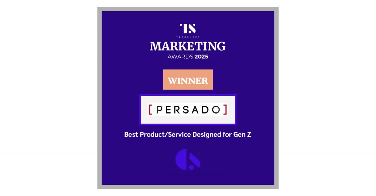 Persado Wins Tearsheet 2025 Marketing Award for Best Product/Service Designed for Gen Z [Video]