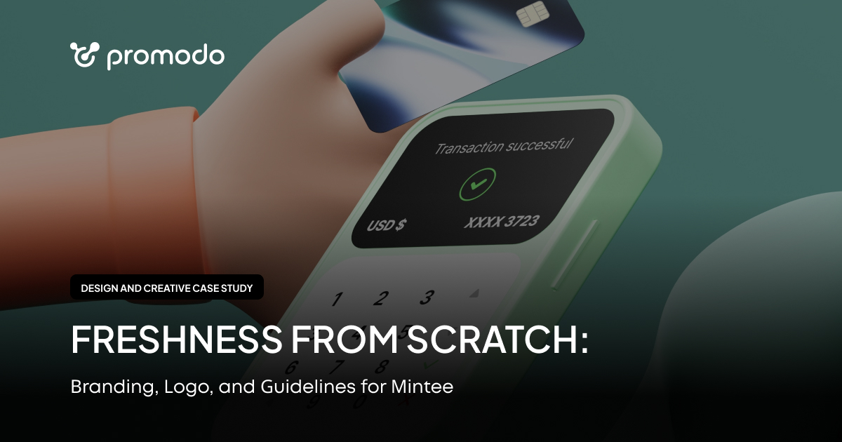 Freshness from Scratch: Branding, Logo, and Guidelines for Mintee | Branding Case Study [Video]